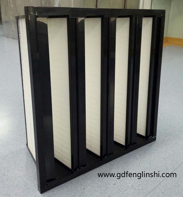 大風量組合式高效過濾器具有過濾面積大，阻力低，使用壽命長特點