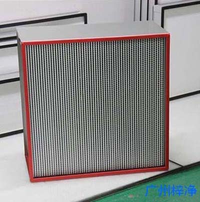 250度耐高溫高效過濾器應于于熱風處理末端過濾。